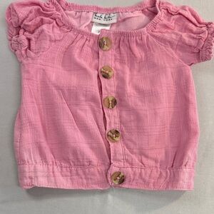 Nicole Miller - Kids Pink Button-Down Shirt